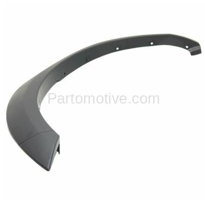 Aftermarket Replacement - FDF-1024R 2010-2021 Dodge Ram 1500/2500 Pickup Truck Front Fender Flare Wheel Opening Molding Trim Textured Black Plastic Right Passenger Side - Image 2