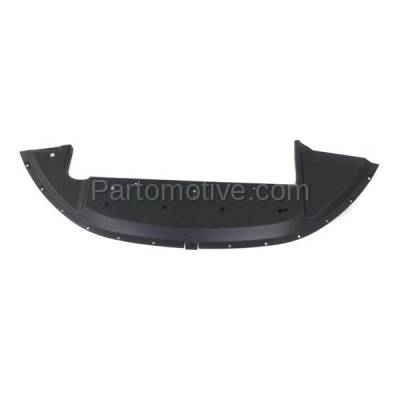 Aftermarket Replacement - VLC-1211F 2010-2016 Cadillac SRX Front Bumper Lower Spoiler Valance Air Dam Deflector Shield Apron Garnish Panel Textured Black Plastic - Image 1
